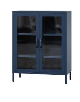Witryna do salonu GINA modern: granatowa (1589)
