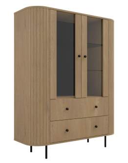 Witryna Ovalio Dąb Cremona (2F2S, Typ 122)