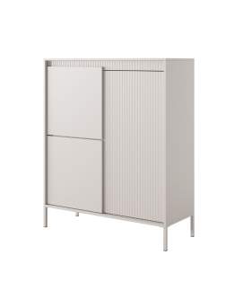 Comodă înaltă cu 3 compartimente Senso bej