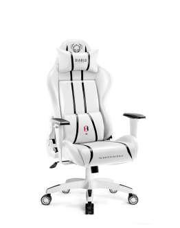 Scaun de gaming Diablo X-One 2.0 Kids: alb-negru