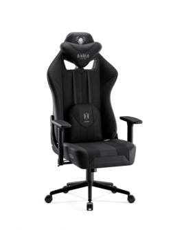 Krzesło do biurka dla dziecka Diablo X-Player small: czarne (1743)