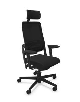 Fotel Xilium Mesh Black