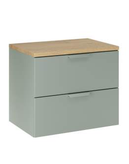 Zielona szafka pod umywalkę 60 cm do łazienki (SET-ASG B CREMONA 60CM)