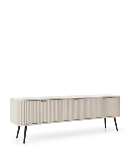 Szafka pod telewizor Zova (RTV168), kaszmir/czarny