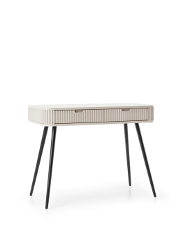 Toaletka Zova (T103), konsola do przedpokoju, kaszmir/czarny