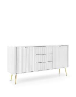 Komoda Zova z szufladami (KSZ168), biała