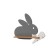 Rabbit Led Szary (21-84743)
