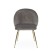 Krzesło Ganta Gold Grey (2935) - OUTLET - wariant 1