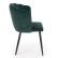 Scaun de dining K386 verde închis - wariant 1
