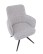 Krzesło obrotowe do jadalni Apollo, szare - wariant 1