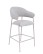 Scaun de bar Livia, gri/cașmir - wariant 1