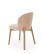 Jídelní židle Basso, béžová, bukové dřevo světlý ořech - wariant 2