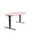 Birou reglabil cu dimensiuni customizabile Alto 100 Black - wariant 2
