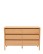 Komoda Blair z 6 szufladami (CD01) naturalny dąb 120 cm - wariant 2