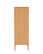 Wysoka komoda Blair z 5 szufladami (CD02) naturalny dąb 70x118 cm - wariant 3
