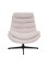 Fotel obrotowy Calvio, komfort i nowoczesna forma, jasnobeżowy - wariant 1