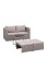 Set de grădină modular Capri 6-în-1 - wariant 1