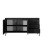 Comodă cu 2 compartimente și 3 sertare Senso neagră (153 cm) - wariant 3