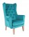 Fotel Uszak Chesterfield - wariant 2