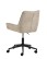 Krzesło biurowe Eddie, beżowe, regulowane, obrotowe (11932) - wariant 2