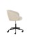 Krzesło biurowe Eleanor, beżowe, regulowane i obrotowe (08034) - wariant 2