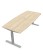Výškovo nastaviteľný konferenčný stôl eModel 2.0 T-Leg M BR, 200×90 cm - wariant 3
