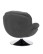 Fotel Obrotowy Brigitte Brego - Ciemy Szary - wariant 3