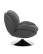 Fotel Obrotowy Brigitte Brego - Ciemy Szary - wariant 2