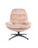 Fotel Obrotowy Giselle – Antyczny Róż - wariant 1