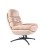 Fotel Obrotowy Giselle – Antyczny Róż - wariant 3