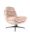 Fotel Obrotowy Giselle – Antyczny Róż - wariant 2