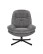Fotel obrotowy Harper - Szary - wariant 1