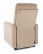 Fotel rozkładany Otus II Velvet Beżowy - wariant 2