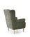 Fotel wypoczynkowy Hermes, oliwkowy - wariant 1