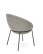 Moderní jídelní židle K482, šedá - wariant 1
