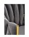 Krzesło K517 popielate, tapicerowane velvet, nowoczesny design - wariant 3
