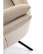 Otočná čalouněná židle K536, béžová - wariant 3