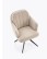 Scaun pivotant K570 bej, bouclé - wariant 2