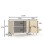 Komoda z szufladami Mond 03 Dąb Baltic (ID: 238864, MJ-R20508/R20508-03-B) - wariant 2