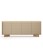 Comodă cu 4 uși și iluminare LED Semi, cappuccino/bolivar natural (204 cm) - wariant 1