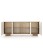 Comodă cu 4 uși și iluminare LED Semi, cappuccino/bolivar natural (204 cm) - wariant 3