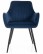 Krzesło Apple Velvet Granatowe - wariant 1