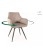 Stolička Ballo Brego tmavá béžová - wariant 1