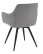 Stolička Ballo Brego sivá - wariant 1