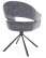 Krzesło Borgo Raven Ciemny Szary - wariant 3