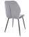 Stolička Jake Velvet sivá - wariant 2