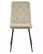 Krzesło Jerry Velvet Ciemny Beżowy - wariant 1