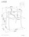 Scaun de dining Lagos, bej/stejar natural - wariant 3