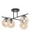 Lampa sufitowa z czterema kloszami K-5161 Delta - wariant 1