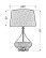 Lampa stołowa beżowe płótno 40x62cm Eco 41-21502 - wariant 1
